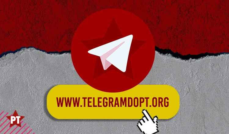  Para aumentar presença nas redes, PT agora está no Telegram