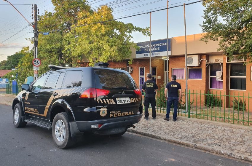  PF cumpre mandados na FMS para apurar fraude na compra de materiais e testes para Covid-19