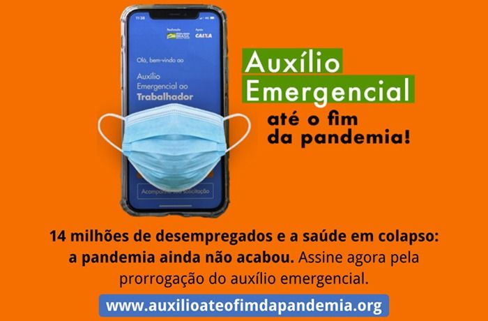  Sem auxílio emergencial o caos vai se instalar no País, afirma presidente da CUT