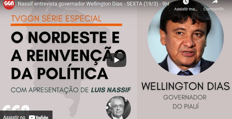  Vídeo: jornalista Nassif entrevista governador Wellington Dias