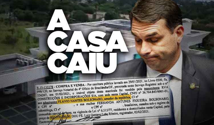  PT cobra explicações sobre compra de mansão de quase R$ 6 milhões por Flávio Bolsonaro