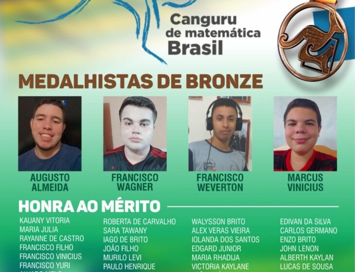  Estudantes do Piauí são medalhistas na Olimpíada de Matemática