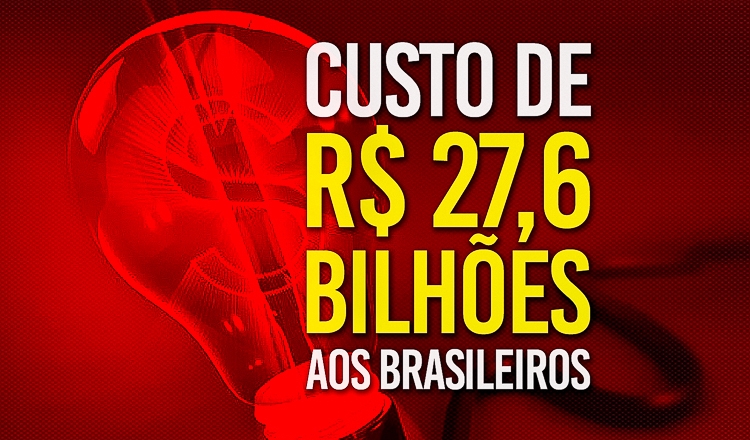  Tarifaço na conta de luz vai custar R$ 27,6 bi para os brasileiros