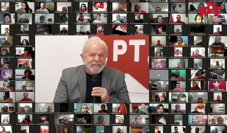  Lula com militância: Vamos para as ruas falar com o povo