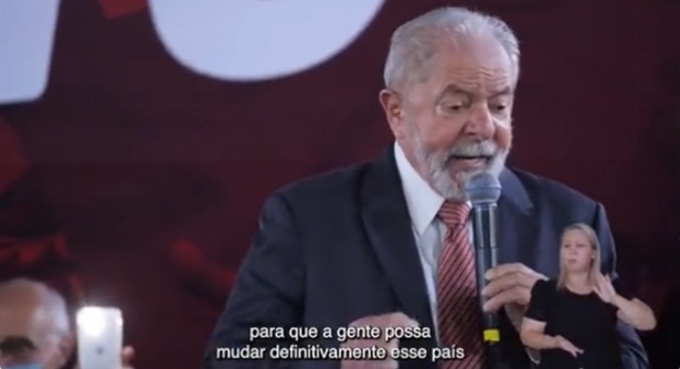  “Não é elegendo apenas um presidente que a gente muda esse país”, Lula