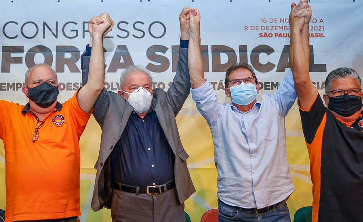  Lula exalta união sindical: “O país precisa da classe trabalhadora”