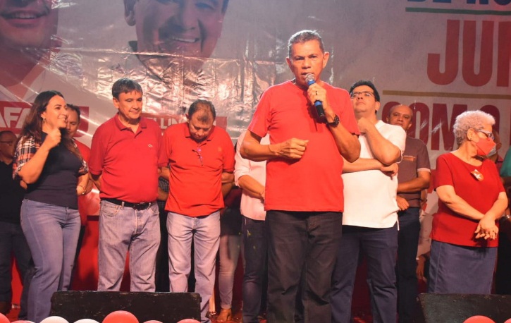  Presidente do PT Piauí, João de Deus, fala sobre a convenção do Time do Povo