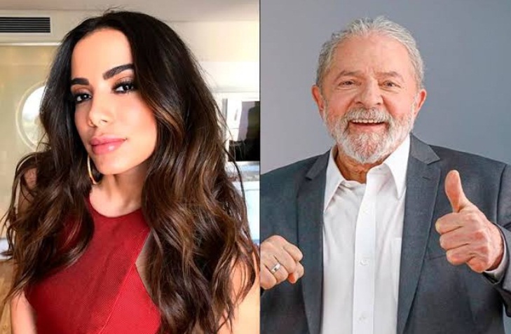  Anitta é Lula: “Sou Lulalá no primeiro turno. Vou bombar ele aqui net”