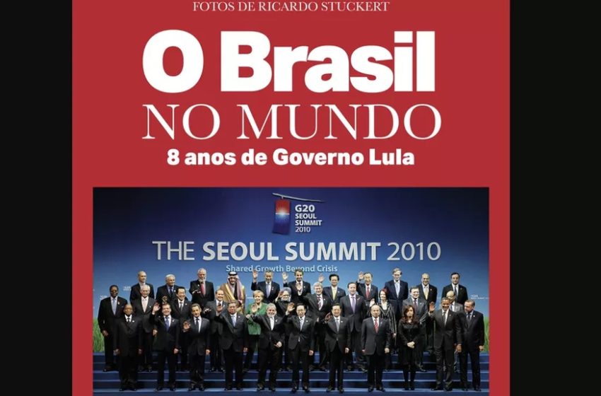  Lula lança livro sobre o papel do Brasil no mundo