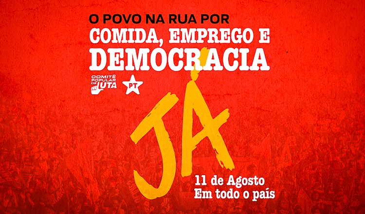  Ato pela democracia: 22 capitais e DF têm manifestações nesta quinta (11)