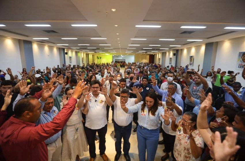  Rafael Fonteles recebe apoio dos evangélicos em plenária realizada em Teresina