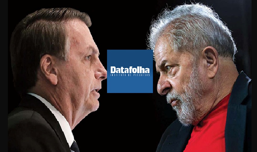  Datafolha: Lula tem 49% e Bolsonaro 44%