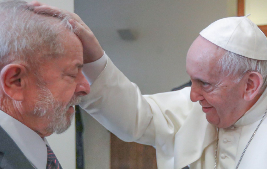  Papa roga à Nossa Senhora para “libertar os brasileiros do ódio”