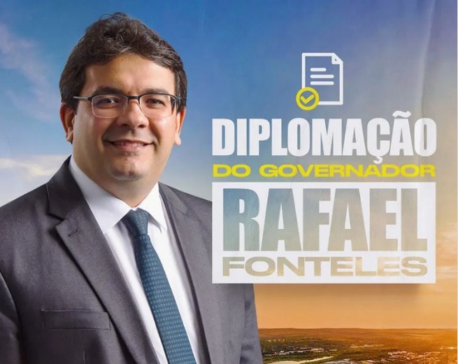  Diplomação de Rafael Fonteles acontece hoje