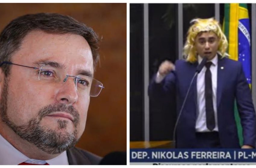  Fábio Novo chama Nikolas Ferreira de “animal irracional” e defende cassação do mandato do deputado