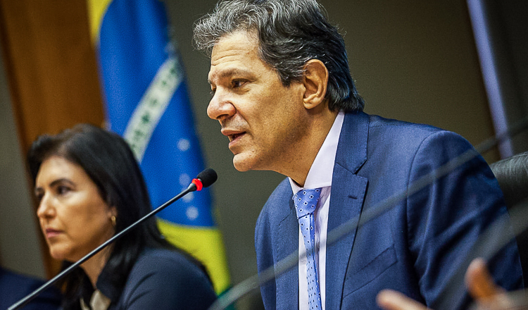  Ministro Fernando Haddad apresenta proposta de novas regras fiscais