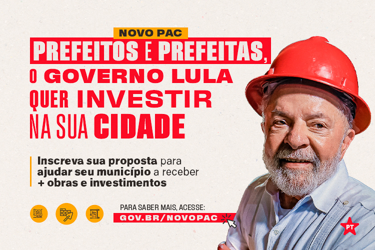  Prefeitos e governadores, atenção! Inscrição no PAC Seleções vai até 10/11