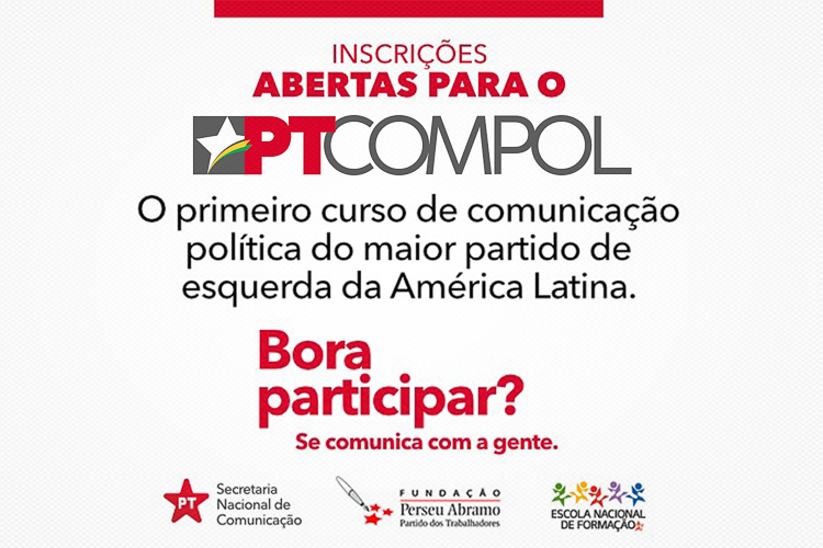  Secretaria Nacional de Comunicação do PT anuncia curso de comunicação política