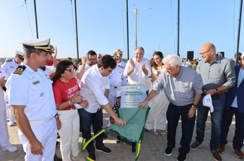  Inauguração do Porto de Luís Correia promete dobrar o PIB do estado do Piauí