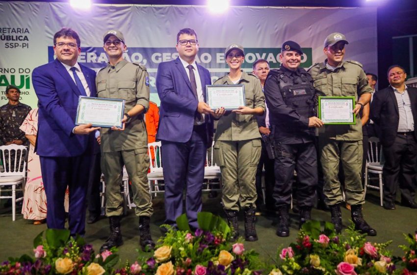  Governador Rafael nomeia 322 policiais militares para reforçar segurança do Piauí