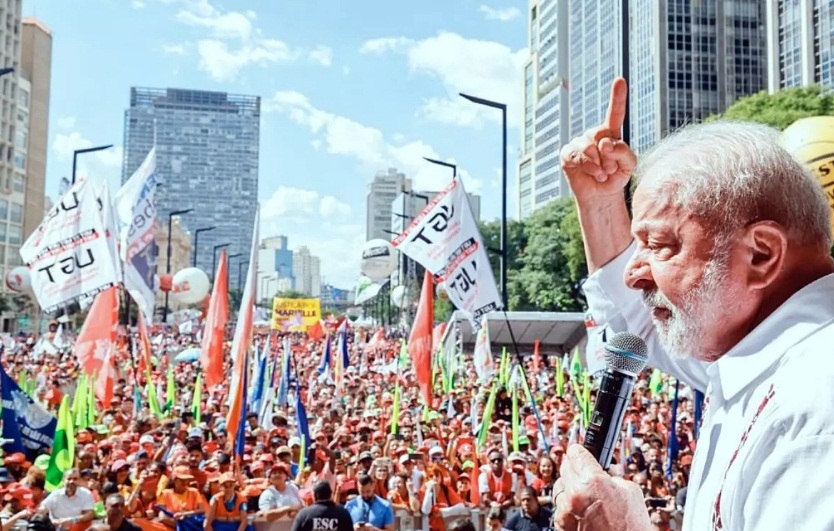 Lula vai a ato do 1º de Maio com centrais sindicais